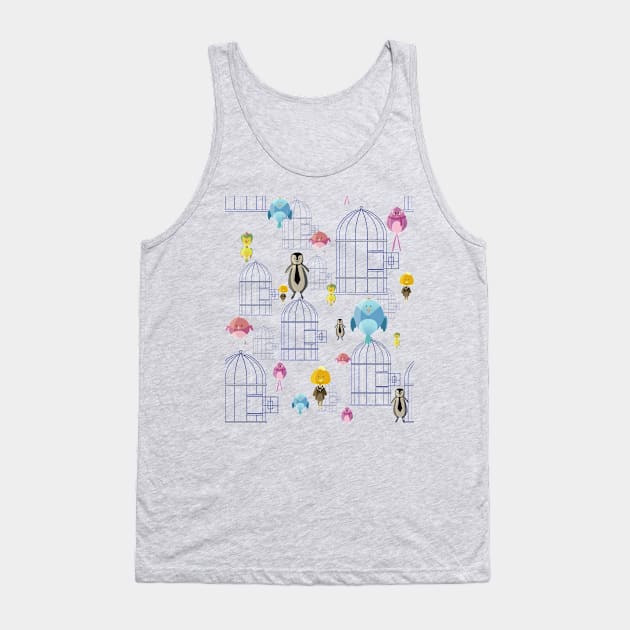 Free all the birds Tank Top by quenguyen